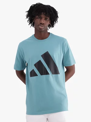 adidas Mens Powder Teal Tee