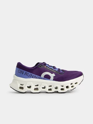 On Womens Cloudmonster 3 Nebula/Ivory Running Shoes 