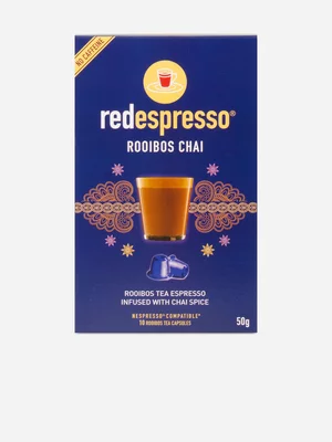 red espresso  rooibos capsules chai
