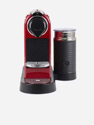 Nespresso Citiz Coffee Machine With Milk Frother