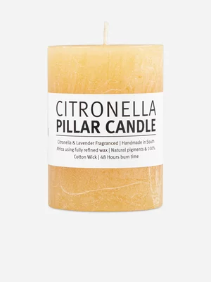Pillar Candle Citronella 7x10cm