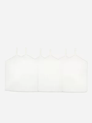 votive candle white set/6