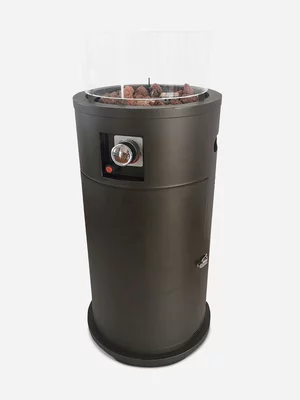 Alva Heater Firepit Gas Lava Stone