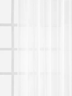 Curtain Eyelet Slub Voile 270 x 250 cm