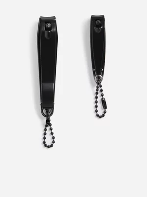 Colours Limited 2 Piece Nail Clipper Travel Set 