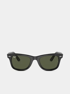 Ray-Ban Black  Wayfarer 50 Sunglasses