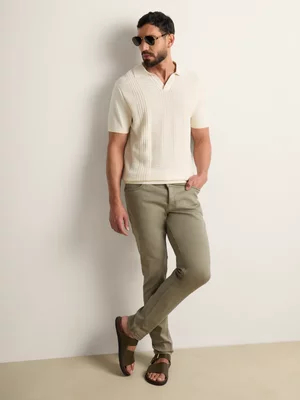 Fabiani Men's Dark Stone Slim Denim Jeans