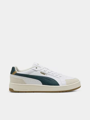Men's Puma Classico Sport White/Green Sneaker