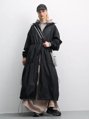 Anatomy Ladies Tiered LL Black Coat