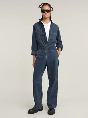 G-Star Women's Mechanics Denim Dark Blue Coverall
