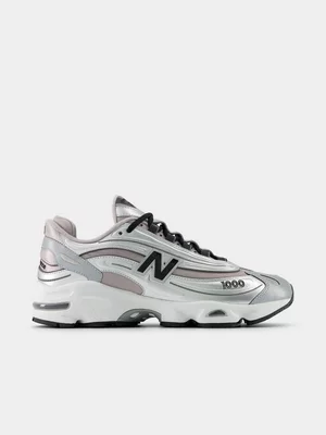New Balance Women's M1000 Metallic/Mauve Sneaker