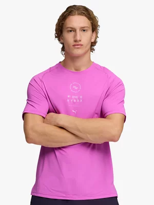 Puma X Hyrox Mens DryElite Orchid Training Tee