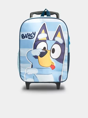 Bluey Blue Trolley Bag