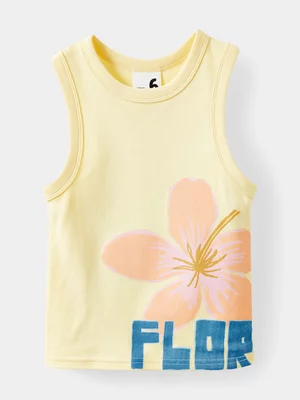 Cotton On Kids Girl Yellow Angela Tank Top