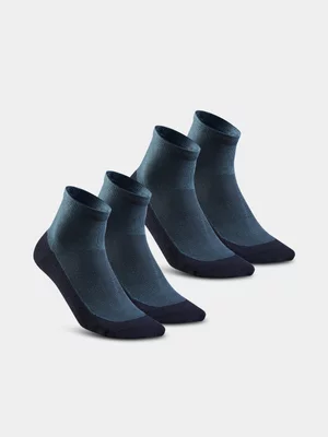 Decathlon Men's 2 Pack Hiking Socks 50 Mid