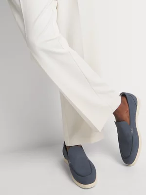 Markham Men's Outsole Blue/White Loafer