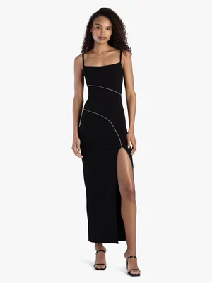 Women's Sissy Boy  Black Strappy Maxi Dress