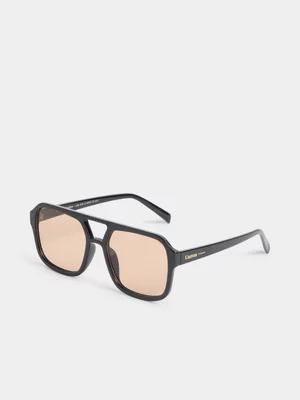 Women's Canvas Aviator Sunglasses