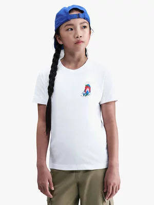 Nike Unisex Youth Boxy White T-Shirt