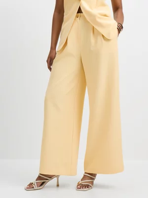 Jet Women's Yellow Wide Leg Trouser