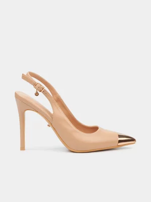 Women's Miss Black Nude Lola 34 Heels