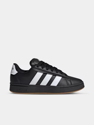 Mens adidas Grand Court Alpha 00's Black/White Sneaker