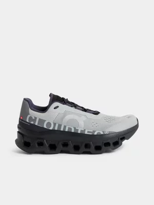 On Running Men's Cloudmonster Grey/Black Sneaker