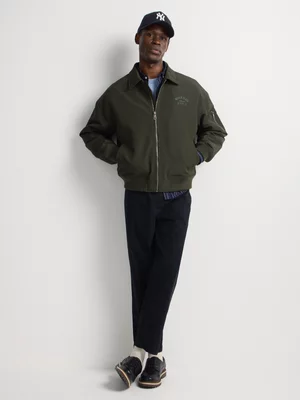 Markham Men's Regular Fit Fatigue Bomber Jacket