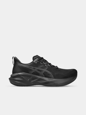 Asics Mens Novablast 5 Black/Carrier Grey Running Shoes 