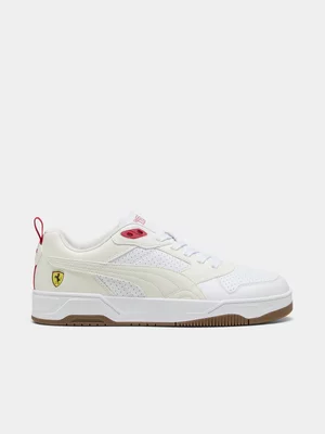Puma Men's RBD Drive Scuderia Ferrari White Sneaker