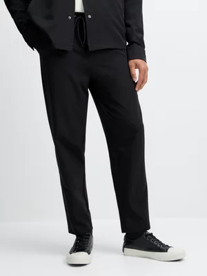 Exact Men's Black Pull-On Pants 