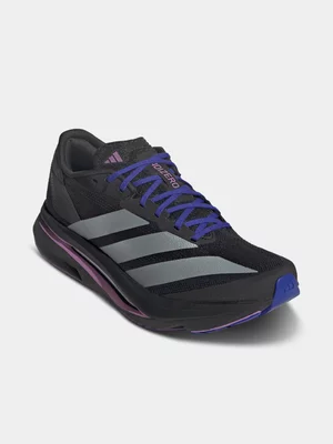 adidas Womens Adizero SL2 Black/Purple Running Shoes 
