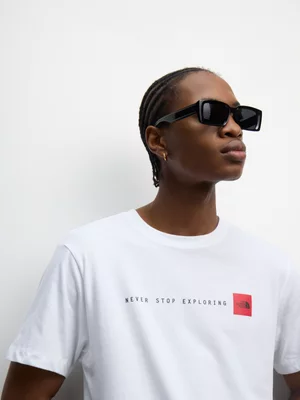 The North Face Men's Never Stop Exploring Graphic White T-shirt