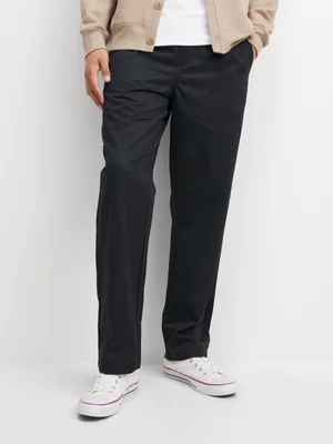 Converse Men's Straight-Leg Black Pants