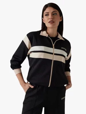 Women's Guess Brown Suzanne Full Zip Sweatshirt