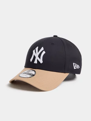 New Era Unisex 9FORTY New York Yankees Navy/Beige Cap