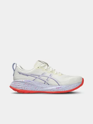 Asics Womens Gel-Cumulus 27 Tokyo Cream/Edo Purple Running Shoes