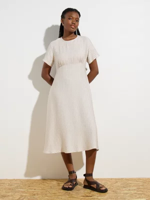 Women's Canvas Fit & Flare T-Dress