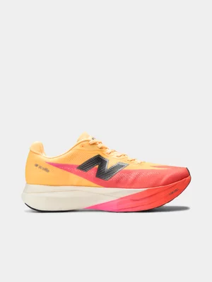 New Balance Womens FuelCell SuperComp Elite v5 Tangerine Heat Running Shoes 