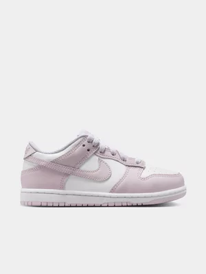 Nike Kids Dunk Low White/Violet Sneaker