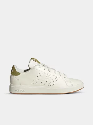 Women's adidas Advantage Base 2.0 Cream/Gum Sneaker