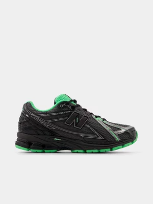 New Balance Men's 1906R v1 Black/Green Sneaker