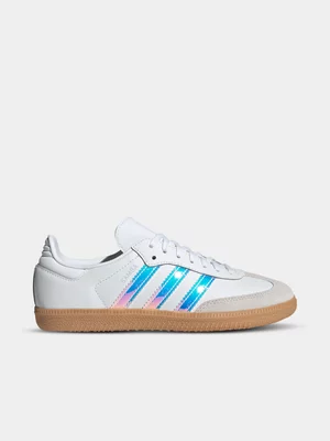 adidas Originals Junior Samba OG White/Chrome Sneaker
