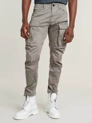 G-Star Men's Rovic Zip 3D Regular Grey Tapered Pants