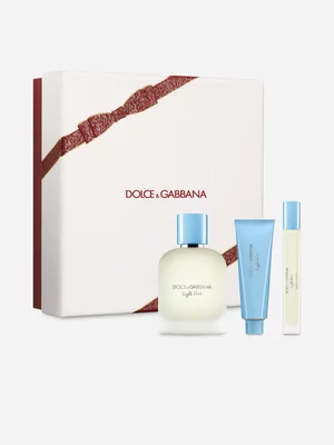 Dolce & Gabbana Light Blue Pour Homme Eau de Toilette Gift Set 