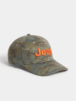 Jeep Camo Peak Cap