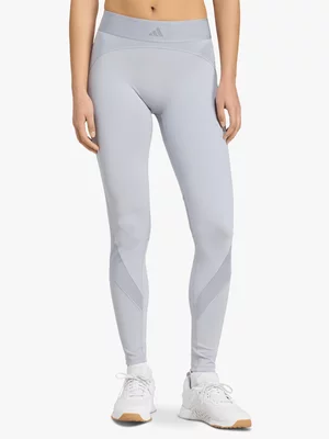 adidas Womens Hyperglam Shine Halo Silver/Grey Leggings