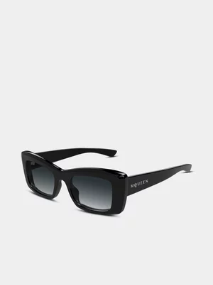 Alexander McQueen Black AM0526S-001 Sunglasses -50