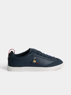 Le Coq Sportif Junior Grade-School Provencale 11 Navy/White Sneakers 