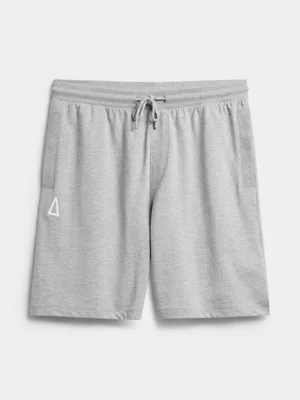 Mens APX Fleece Grey Shorts